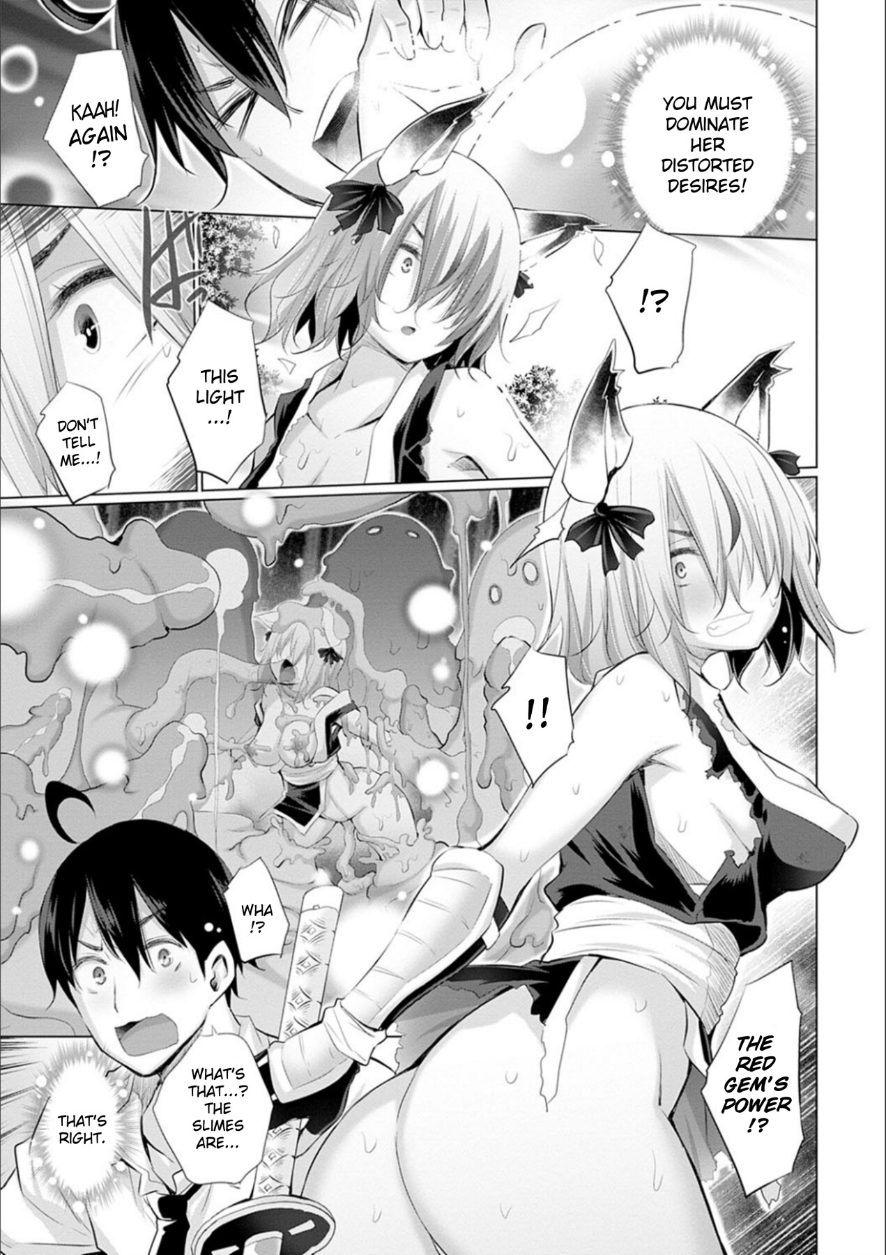 Hentai Manga Comic-While Jerking Off I Came a Red Gem and got Transported-Chapter 1-3-51